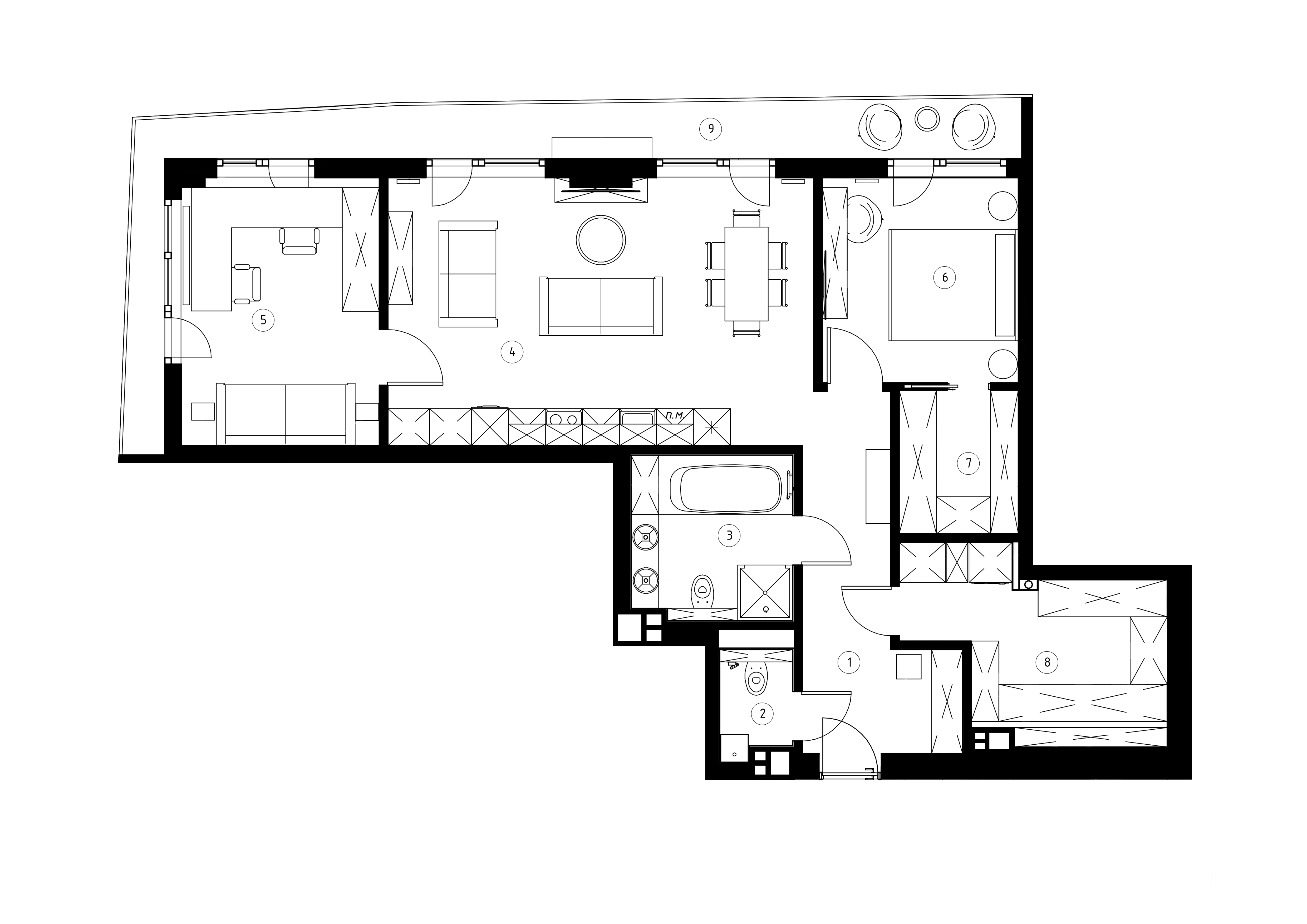 Пальма_126 Планировка